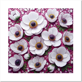 Anemone Flowers Posters and Art